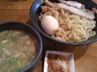 「濃厚魚介豚骨つけそば 780円」@はりけんラーメンの写真