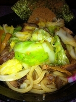 「汁なし・味濃いめ」@丸新らぁめんの写真