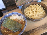 「かれあつ中盛+刻み玉葱+半肉増」@狼煙 〜NOROSHI〜の写真