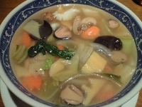 「海鮮ラーメン（海鮮湯麺）*塩味 820円」@中国菜館 飛鳥の写真