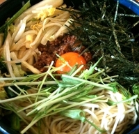 「まぜそば500円大盛り」@ラーメン猪太の写真