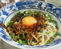 「汁なし坦々麺 880円」@萬力屋 サンシャインシティアルパ店の写真