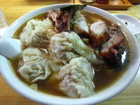 「とりちゃあしゅうわんたんめん（大盛）」@嚆矢の写真