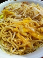 「ぶっかけ大 生たまご」@ラーメンむねやの写真