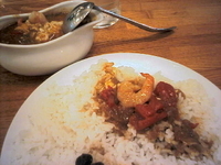 「エビトマトエッグ（1hot）」@夢民 本店の写真