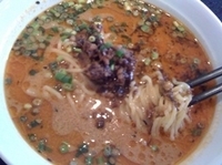 「四川坦々麺（ランチタイム半ライス付き）840円」@中華美食厨房 EUNICE ユニースの写真