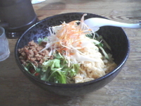 「冷やし坦々麺、大盛」@横濱家 鶴川店の写真