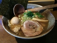 「かつおらーめん+味玉（￥700+￥70）」@らーめん 一期一会の写真