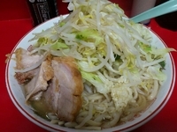 「小らーめん （ニンニク少々） 650円」@ラーメン二郎 湘南藤沢店の写真