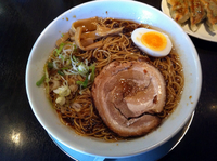 「とんこつ醤油」@麺屋 喜九成食堂の写真