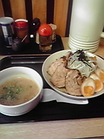 「塩チャーシューつけ麺」@つけめん えびす丸の写真