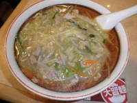 「サンマーメン（600円）大盛（150円）」@中華菜館 玉泉亭 ダイヤモンド店の写真