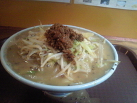 「焦がし味噌ラーメン」@丹行味素 北新横浜本店の写真