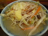 「野菜タン麺（750円）」@丹行味素 北新横浜本店の写真