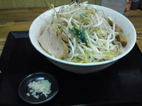 「味噌ラーメン（生にんにく,野菜大盛り）750円」@味噌麺処 花道庵の写真