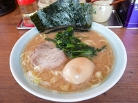 「ラーメン+煮玉子」@横濱家系ラーメン 元喜家 富山店の写真