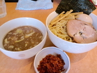 「辛つけ麺（エビ） 300g」@麺家 一鶴の写真