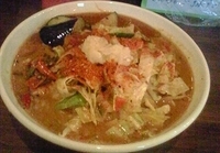 「極辛あんかけ拉麺 中 ￥810」@旨辛ラーメン 表裏の写真