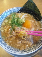 「肉そば（682円）」@丸源ラーメン 上尾店の写真