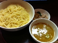 「つけ麺[味噌]（650円）+ダブル（100円）」@自然洞 麺舗 西口店の写真