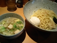 「味玉鶏塩つけめん（少なめ）」@麺匠 清兵衛の写真