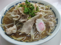 「ラーメン並 野菜、タマネギ、ニンニク増し」@らーめん 麺太郎の写真