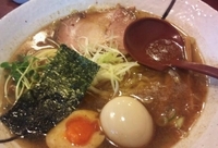 「らーめん（醤油）+味玉」@らーめん つけめん創房 一徹の写真