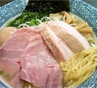 「特製芳醇そば（塩）901円」@麺屋 一燈 西武池袋本店7F催事場の写真