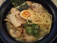 「鶏白湯拉麺 全部入り（850円）」@超濃厚鶏白湯拉麺 初代なかがわの写真