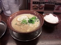 「熟成光麺（730円）+半ライス（無料）」@光麺 新宿歌舞伎町店の写真