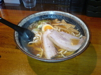 「青森煮干し中華そば 中（750円）」@中華そば ごうかくの写真