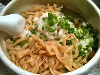 「和え豚そば（800円）」@俺の空 池袋店の写真