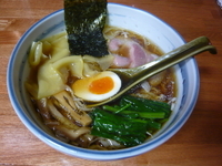 「ワンタン麺（￥700）」@奥州白河ラーメン ○政の写真