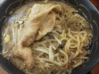 「ド根性の醤油（ニンニク抜き）￥619」@神戸ちぇりー亭 大蔵谷店の写真