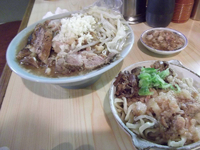 「国産豚麺（1000円）」@ラーメン富士丸 明治通り都電梶原店の写真