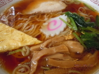 「中華そば 650圓」@中華そば 萬福の写真