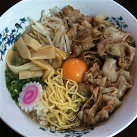 「肉玉そば（醤油￥850）」@Ra-men Boogieの写真