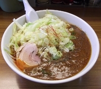 「鷹の爪らーめん2辛 750円(メルマガクーポンで600円)」@中華そば・特製もりそば 己勝軒 満帆の写真