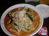 「あんかけ拉麺 （780円）」@旨辛ラーメン 表裏の写真