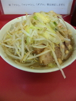 「小ラーメンヤサイアブラ【700円】」@ラーメン二郎 小岩店の写真