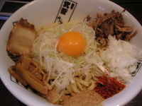 「汁なし￥750」@麺や 蒼 AOIの写真