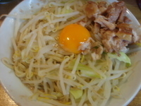 「油そば（ニンニク無し）」@ラーメン髭の写真