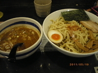 「つけめん大盛（辛うま味） ￥700」@オリオン食堂の写真