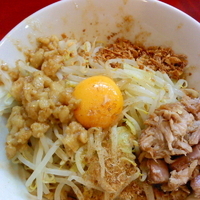 「まぜそば（ニンニク抜き他全部）」@ジャンクガレッジ 東大宮店の写真