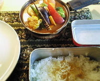 「季節の野菜カレー 1420円」@横浜カリー アルペンジローの写真