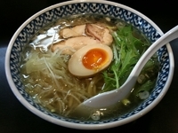 「塩ラーメン+大盛り（￥700+￥100）」@超純水採麺 天国屋の写真