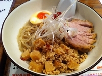 「とりそぼろの冷潮 （ノーマル） （850円）」@麺道 しゅはり 六甲道本店の写真