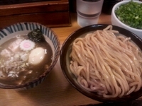 「煮番搾り+特製+ねぎ豚飯」@つけめん 三三㐂の写真