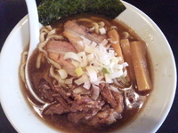 「肉煮干らーめん」@音麺酒家 楽々の写真