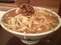 「味玉焦がし味噌麺」@丹行味素 北新横浜本店の写真